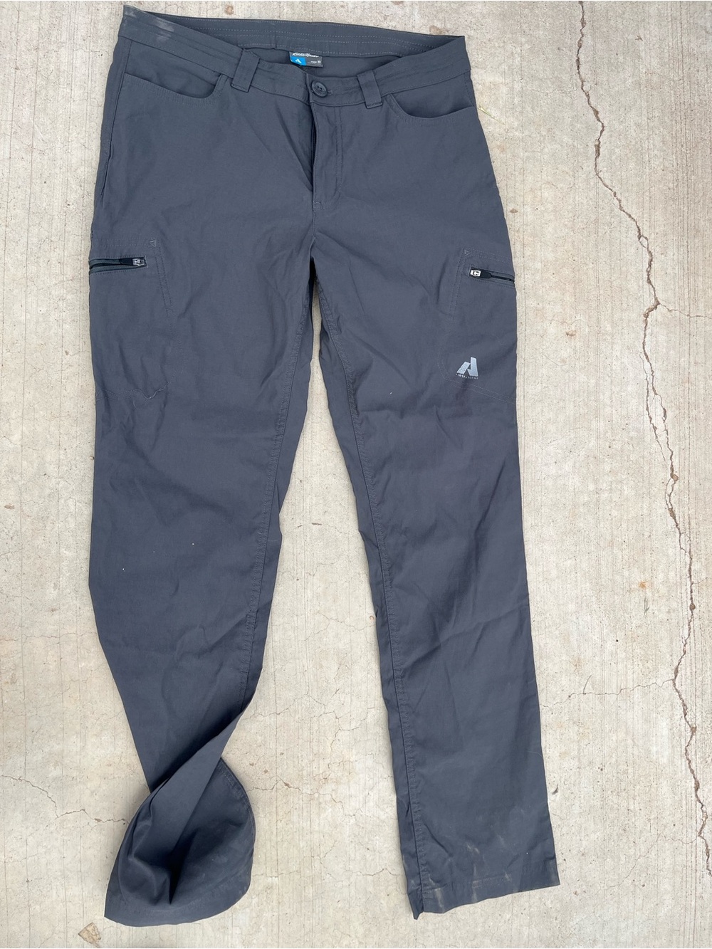Eddie Bauer Black Outdoor Pants with Zip Pockets